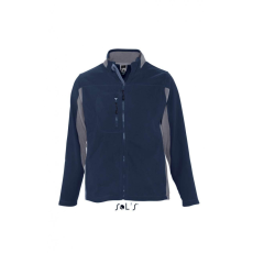 SOL'S Férfi kabát SOL'S SO55500 Sol'S nordic - Men’S Two-Colour Zipped Fleece Jacket -2XL, Navy