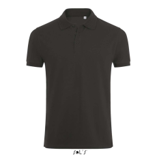 SOL'S Férfi PHOENIX galléros sztreccs póló, SOL'S SO01708, Charcoal Melange-XL
