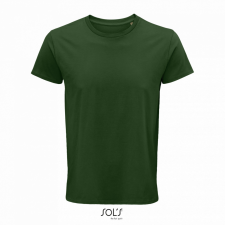 SOL&#039;S Férfi póló SOL&#039;S SO03582 Sol&#039;S Crusader Men - Round-neck Fitted Jersey T-Shirt -M, Bottle Green férfi póló