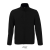 SOL'S Férfi RADIAN 3 rétegű cipzáras softshell mellény, SOL'S SO03090, Black-M