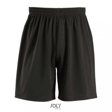 SOL'S Férfi rövid nadrág SOL'S SO01221 Sol'S San Siro 2 - Adults' Basic Shorts -L, Black