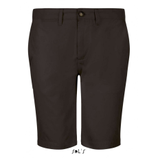 SOL'S Férfi rövid nadrág SOL'S SO01659 Sol'S Jasper - Men'S Chino Shorts -38, Black