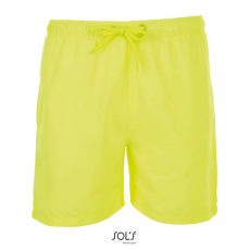 SOL'S Férfi rövid nadrág SOL'S SO01689 Sol'S Sandy - Men'S Swim Shorts -XS, Neon Yellow