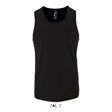 SOL'S Férfi SOL'S SO02073 Sol'S Sporty Tt Men - Sports Tank Top -3XL, Black