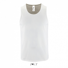 SOL'S Férfi SOL'S SO02073 Sol'S Sporty Tt Men - Sports Tank Top -3XL, White