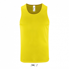 SOL'S Férfi SOL'S SO02073 Sol'S Sporty Tt Men - Sports Tank Top -XL, Neon Yellow