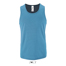 SOL'S férfi ujjatlan sport trikó SO02073, Aqua-3XL atléta, trikó