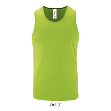 SOL'S férfi ujjatlan sport trikó SO02073, Neon Green-2XL