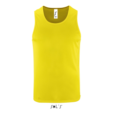 SOL'S férfi ujjatlan sport trikó SO02073, Neon Yellow-2XL