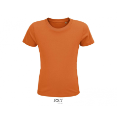SOL'S Gyerek póló SOL'S SO03580 Sol'S Crusader Kids - Round-neck Fitted Jersey T-Shirt -4A, Orange