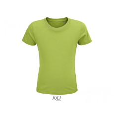 SOL'S Gyerek póló SOL'S SO03580 Sol'S Crusader Kids - Round-neck Fitted Jersey T-Shirt -6A, Apple Green