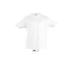 SOL'S Gyerek póló SOL'S SO11770 Sol'S Imperial Kids - Round neck T-Shirt -10A, White