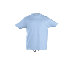 SOL'S Gyerek póló SOL'S SO11770 Sol'S Imperial Kids - Round neck T-Shirt -12A, Sky Blue