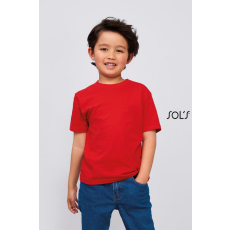 SOL'S Gyerek póló SOL'S SO11770 Sol'S Imperial Kids - Round neck T-Shirt -6A, Grey Melange