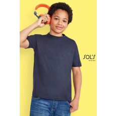 SOL'S Gyerek póló SOL'S SO11970 Sol'S Regent Kids - Round neck T-Shirt -12A, French Navy