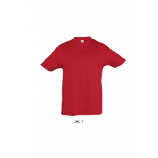 SOL'S Gyerek póló SOL'S SO11970 Sol'S Regent Kids - Round neck T-Shirt -12A, Red