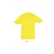 SOL&#039;S Gyerek póló SOL&#039;S SO11970 Sol&#039;S Regent Kids - Round neck T-Shirt -2A, Lemon gyerek póló
