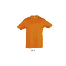 SOL&#039;S Gyerek póló SOL&#039;S SO11970 Sol&#039;S Regent Kids - Round neck T-Shirt -4A, Orange gyerek póló
