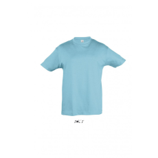SOL'S Gyerek póló SOL'S SO11970 Sol'S Regent Kids - Round neck T-Shirt -8A, Atoll Blue