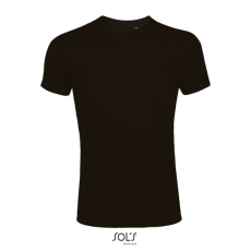 SOL'S IMPERIAL keskeny szabású rövid ujjú férfi póló SO00580, Deep Black-XL