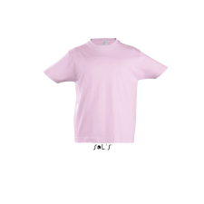 SOL&#039;S IMPERIAL KIDS környakas rövid ujjú gyerek pamut póló SO11770, Medium Pink-8A gyerek póló