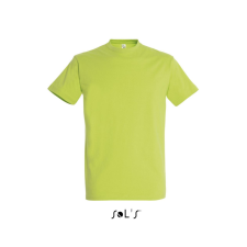 SOL&#039;S IMPERIAL környakas férfi rövid ujjú pamut póló SO11500, Apple Green-L férfi póló