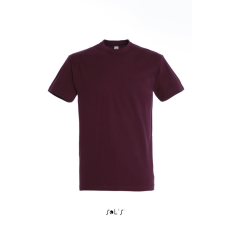 SOL'S IMPERIAL környakas férfi rövid ujjú pamut póló SO11500, Burgundy-3XL