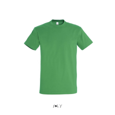 SOL'S IMPERIAL környakas férfi rövid ujjú pamut póló SO11500, Kelly Green-XL