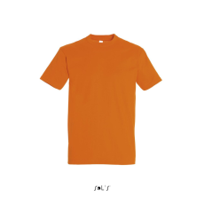 SOL'S IMPERIAL környakas férfi rövid ujjú pamut póló SO11500, Orange-XS