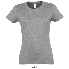 SOL&#039;S IMPERIAL környakú Női rövid ujjú póló SO11502, Grey Melange-XL női póló