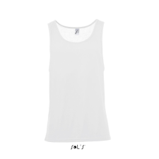 SOL&#039;S JAMAICA mély karkivágású unisex trikó SO01223, White-S atléta, trikó
