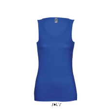 SOL'S JANE ujjatlan Női pamut póló-trikó SO11475, Royal Blue-S női trikó