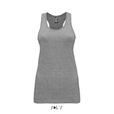 SOL&#039;S JUSTIN Női sporthátú trikó SO01826, Grey Melange-S női trikó