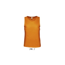 SOL&#039;S JUSTIN ujjatlan férfi pamut póló-trikó SO11465, Orange-2XL atléta, trikó