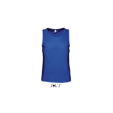 SOL&#039;S JUSTIN ujjatlan férfi pamut póló-trikó SO11465, Royal Blue-S atléta, trikó