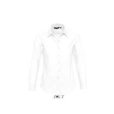 SOL'S Női blúz SOL'S SO16020 Sol'S Embassy - Long Sleeve Oxford Women'S Shirt -XL, White