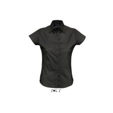 SOL&#039;S Női blúz SOL&#039;S SO17020 Sol&#039;S Excess - Short Sleeve Stretch Women&#039;S Shirt -S, Black blúz