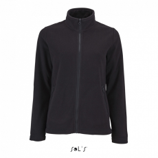 SOL'S Női kabát SOL'S SO02094 Sol'S norman Women - plain Fleece Jacket -M, Black