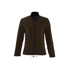 SOL&#039;S Női kabát SOL&#039;S SO46800 Sol&#039;S Roxy - Women&#039;S Softshell Zipped Jacket -S, Dark Chocolate női dzseki, kabát