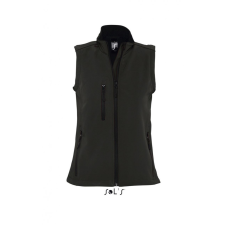 SOL&#039;S Női kabát SOL&#039;S SO46801 Sol&#039;S Rallye Women - Sleeveless Softshell Jacket -XL, Black női dzseki, kabát