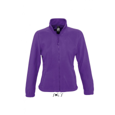 SOL'S Női kabát SOL'S SO54500 Sol'S north Women - Zipped Fleece Jacket -2XL, Dark Purple