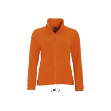 SOL'S Női kabát SOL'S SO54500 Sol'S north Women - Zipped Fleece Jacket -S, Orange