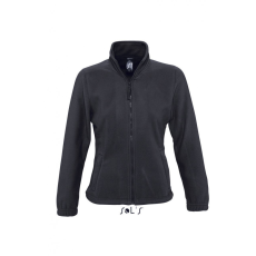 SOL'S Női kabát SOL'S SO54500 Sol'S north Women - Zipped Fleece Jacket -XL, Charcoal Grey