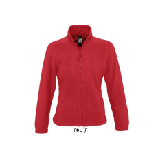 SOL'S Női kabát SOL'S SO54500 Sol'S north Women - Zipped Fleece Jacket -XL, Red