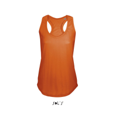 SOL&#039;S Női ujjatlan sporthátú trikó SO00579, Burnt Orange-XL női trikó