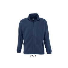 SOL&#039;S NORTH cipzáras férfi polár pulóver SO55000, Navy-5XL férfi pulóver, kardigán