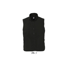 SOL'S NORWAY unisex polár mellény SO51000, Black-M női mellény