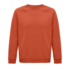 SOL&#039;S organikus unisex környakas pulóver SO03567, Burnt Orange-M női pulóver, kardigán