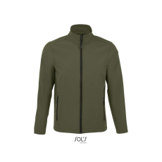 SOL'S RACE férfi softshell dzseki SO01195, Army-2XL