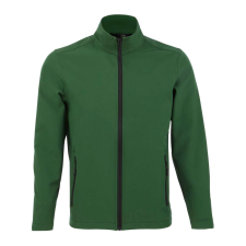 SOL&#039;S RACE férfi softshell dzseki SO01195, Bottle Green-XL férfi kabát, dzseki